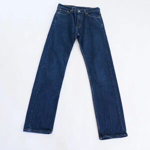 Levi's 505 Straight Leg  Dark Wash Denim Jeans 30/32